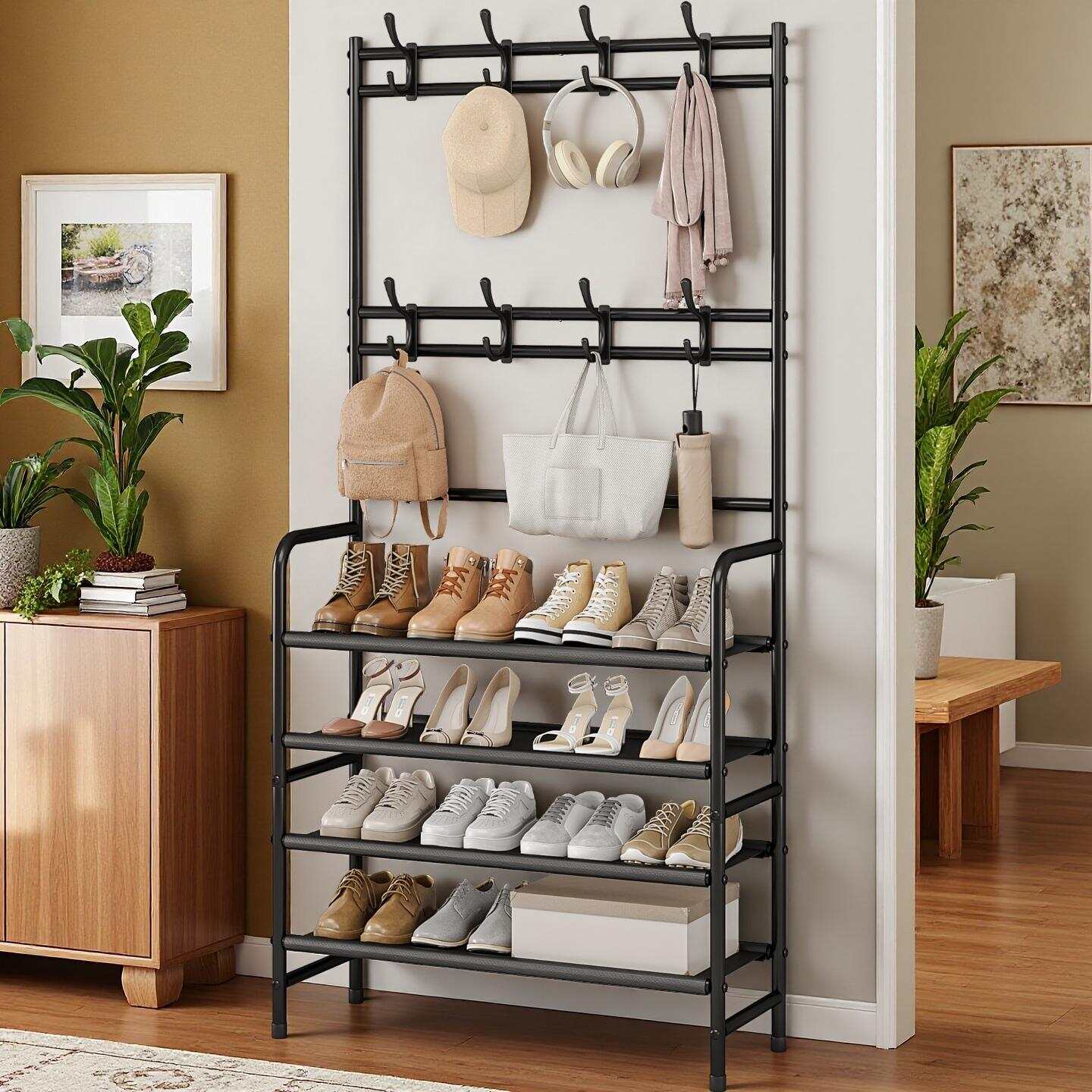 Women'S Accessories Rack Room Shoes - SUOERNUO Scarpiera in Metallo a 4