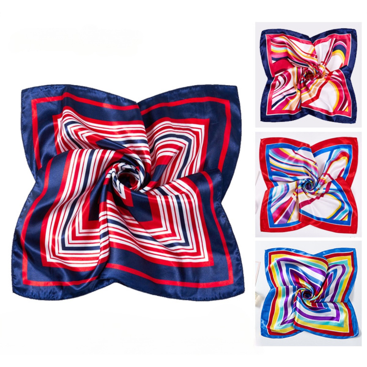 Women Accessories Business - Sciarpe di seta quadrate 50 *