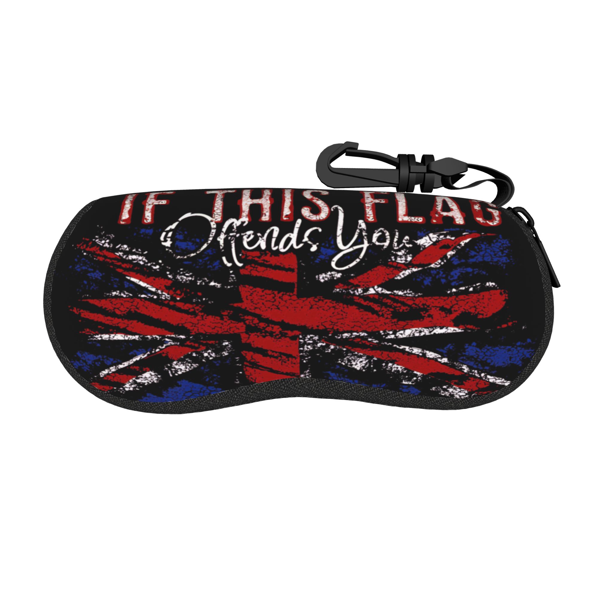 Women'S Accessories Uk - Custodia per occhiali con bandiera britannica