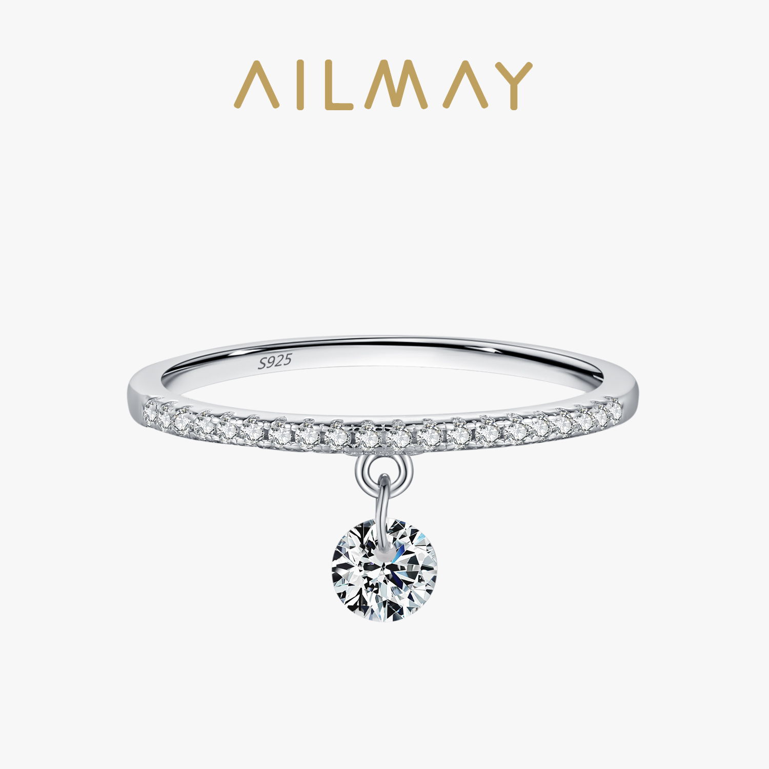 Women'S Exercise Accessories - Ailmay Fashion Anello da dito rotondo