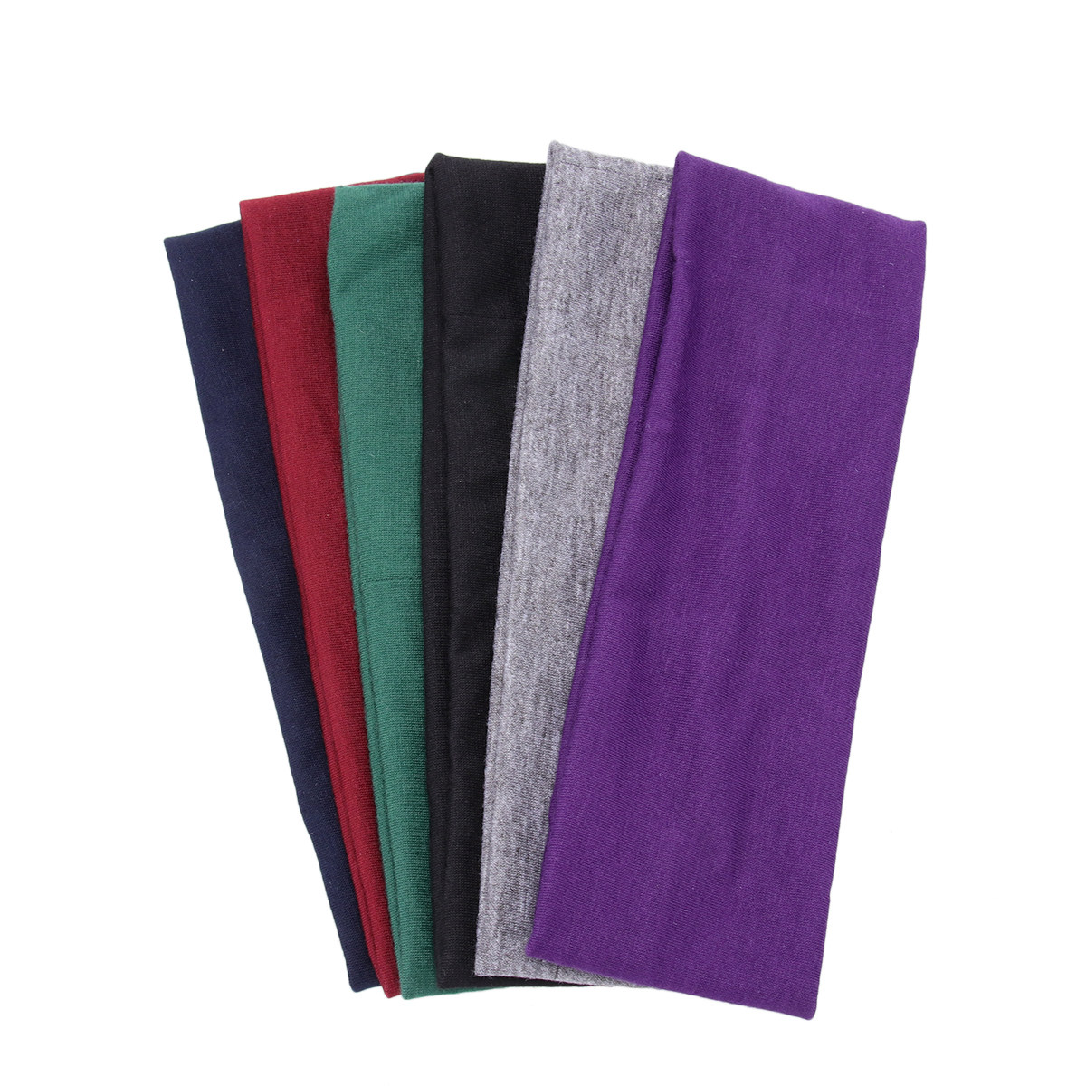 Women'S Exercise Accessories - Fasce per Capelli in Cotone Elasticizzato