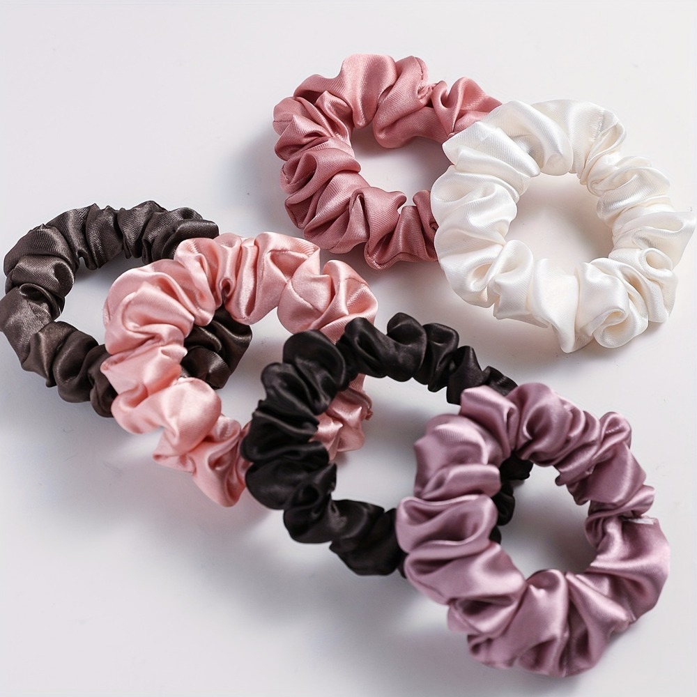 Set di 6 elastici per capelli  - Scrunchie Satin Set recensione e prezzo