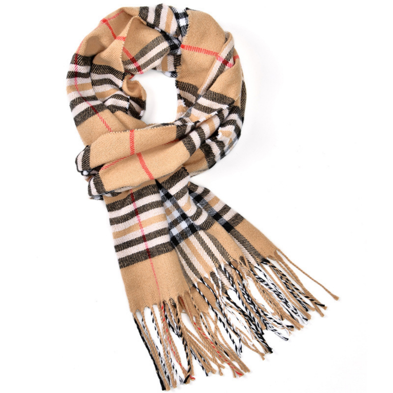 1PCPlaid Sciarpa Nappa Design  - Women'S Winter Accessories Set recensione e prezzo