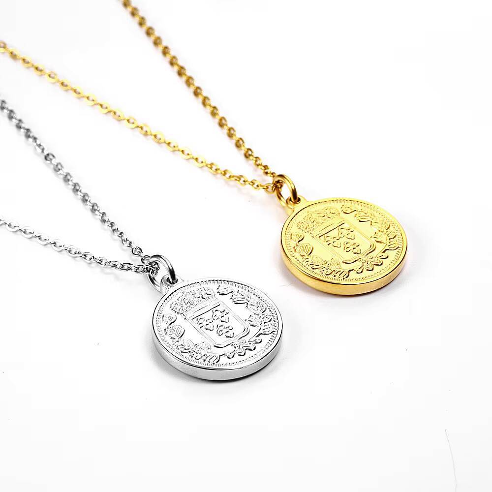 Regalo di gioielli con collana - Coin Necklace Delicate recensione e prezzo