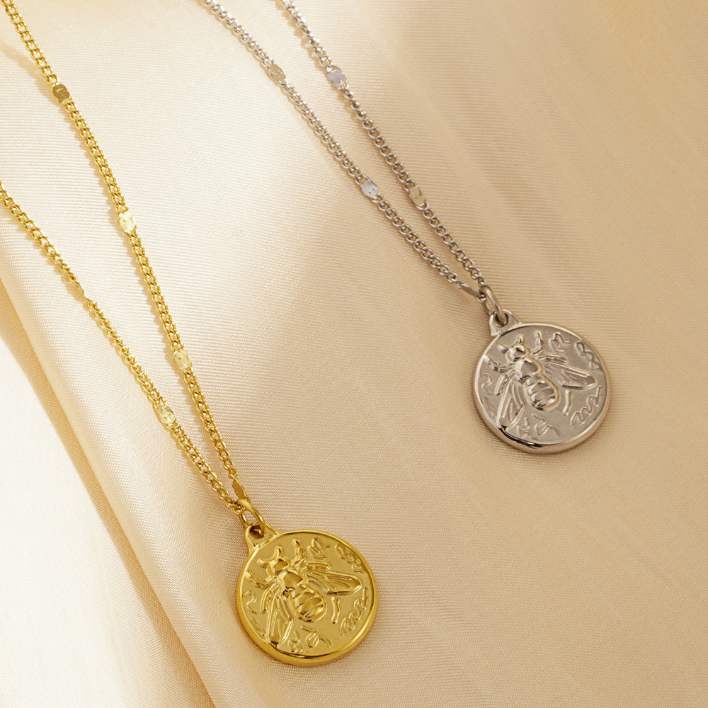 Collana da Donna in Acciaio In - Coin Necklace Delicate recensione e prezzo