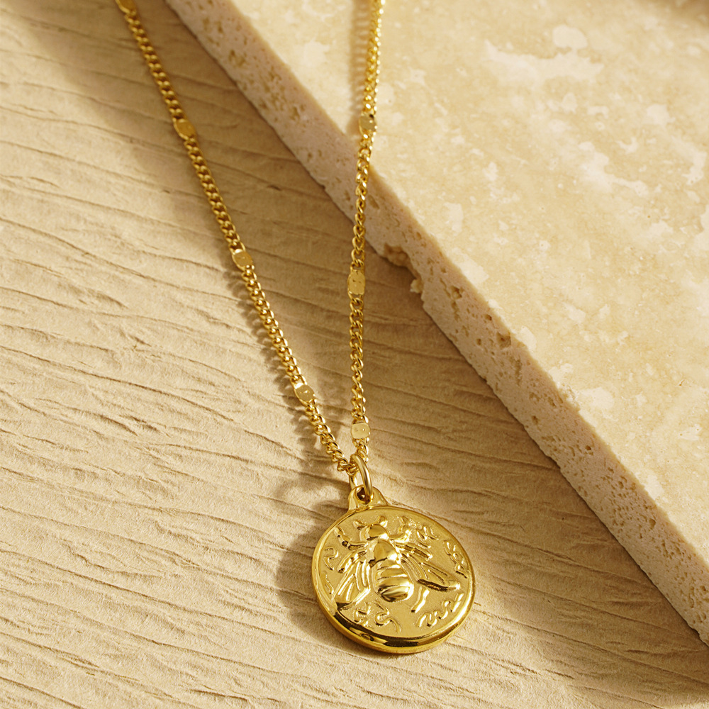 Collana da Donna in Acciaio In - Coin Necklace Delicate recensione e prezzo