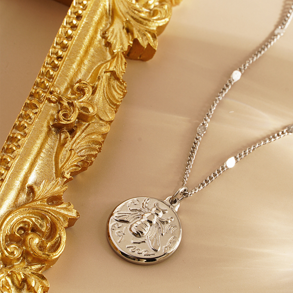 Collana da Donna in Acciaio In - Coin Necklace Delicate recensione e prezzo