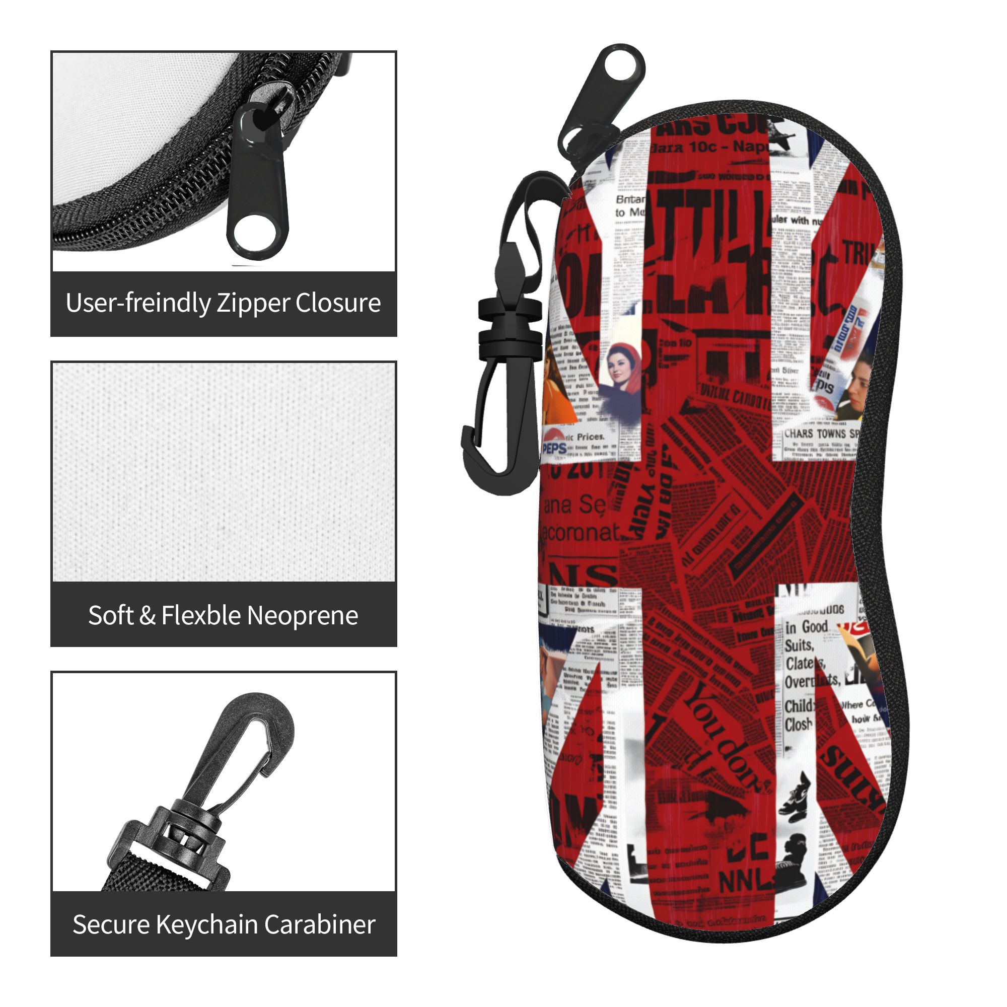 Custodia per occhiali con band - Women'S Accessories Uk recensione e prezzo