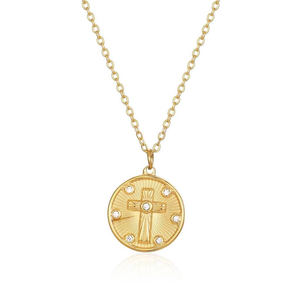 Collana da donna con ciondolo  - Coin Necklace Delicate recensione e prezzo