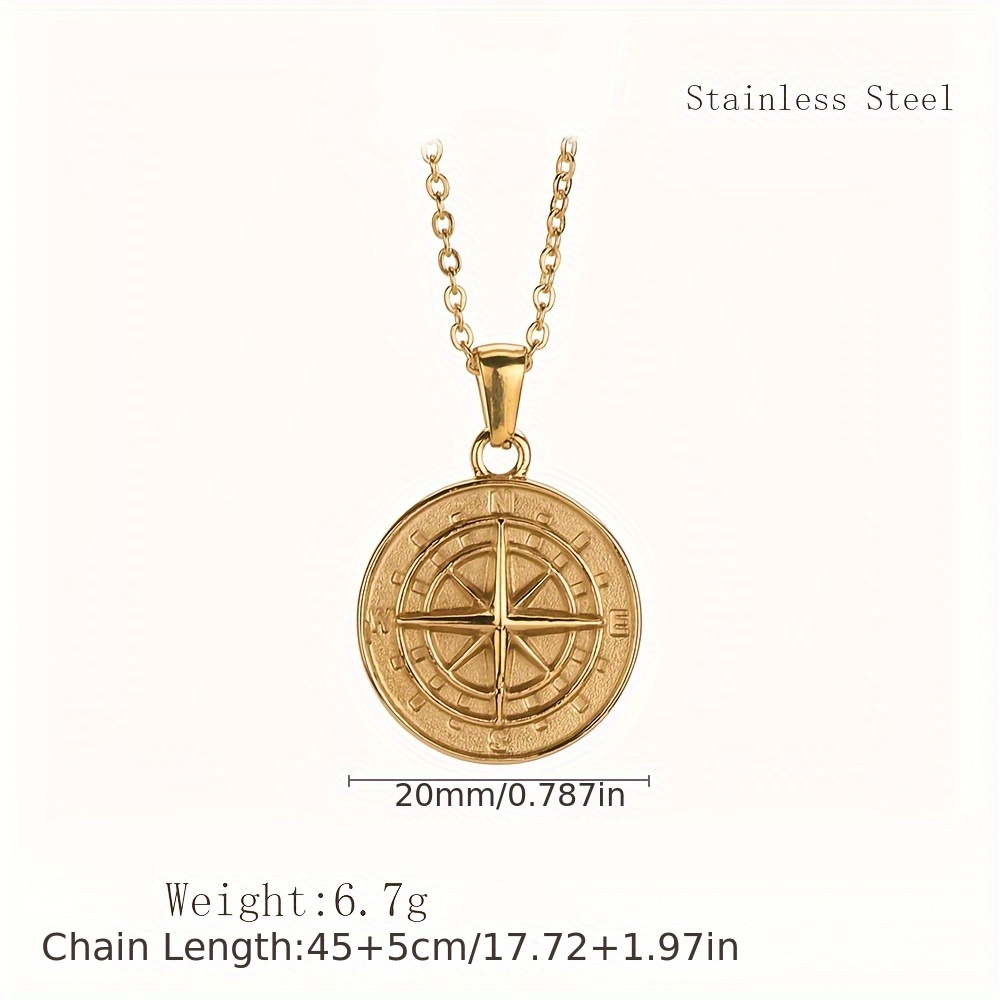 Collana con Ciondolo Rotondo a - Coin Necklace Delicate recensione e prezzo