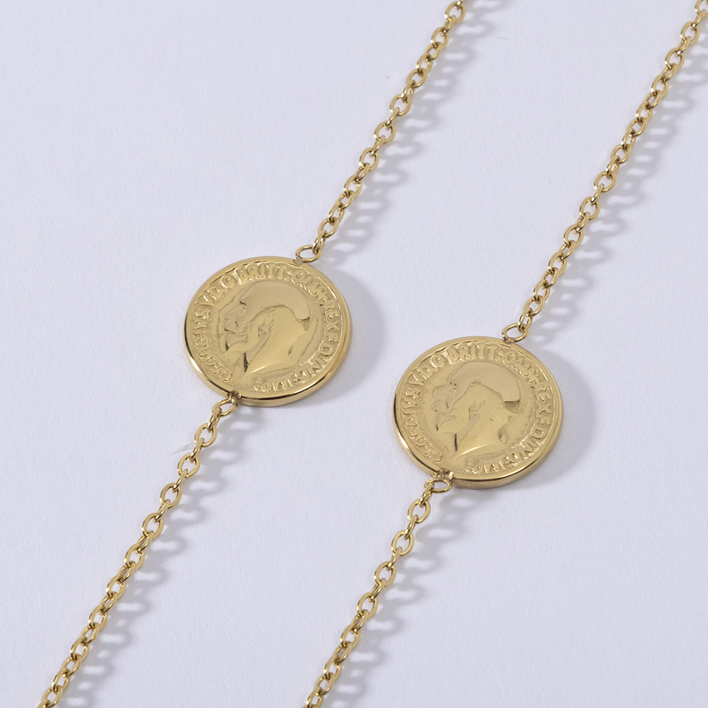 LUIZADA Collana dal design all - Coin Necklace Delicate recensione e prezzo