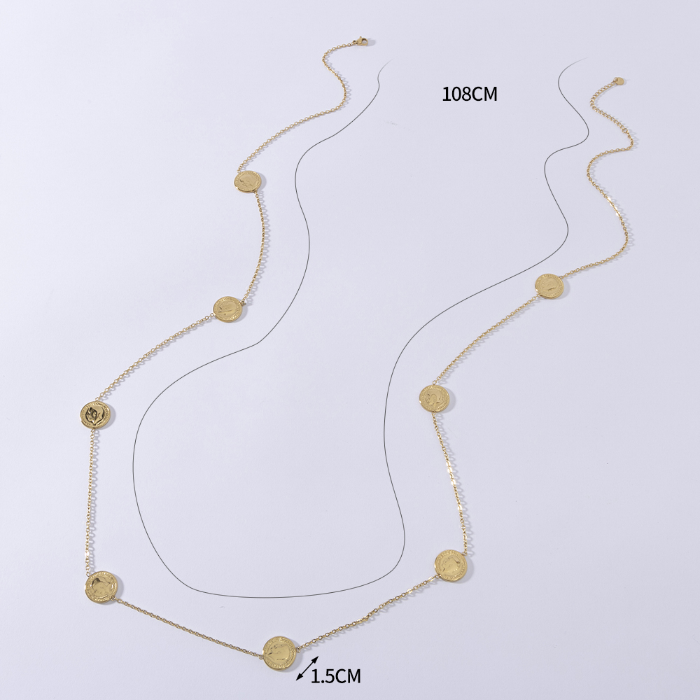 LUIZADA Collana dal design all - Coin Necklace Delicate recensione e prezzo