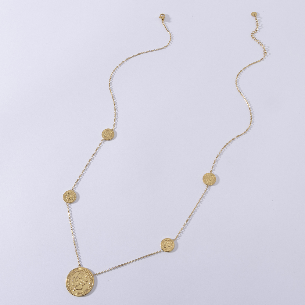 LUIZADA Collana dal design all - Coin Necklace Delicate recensione e prezzo
