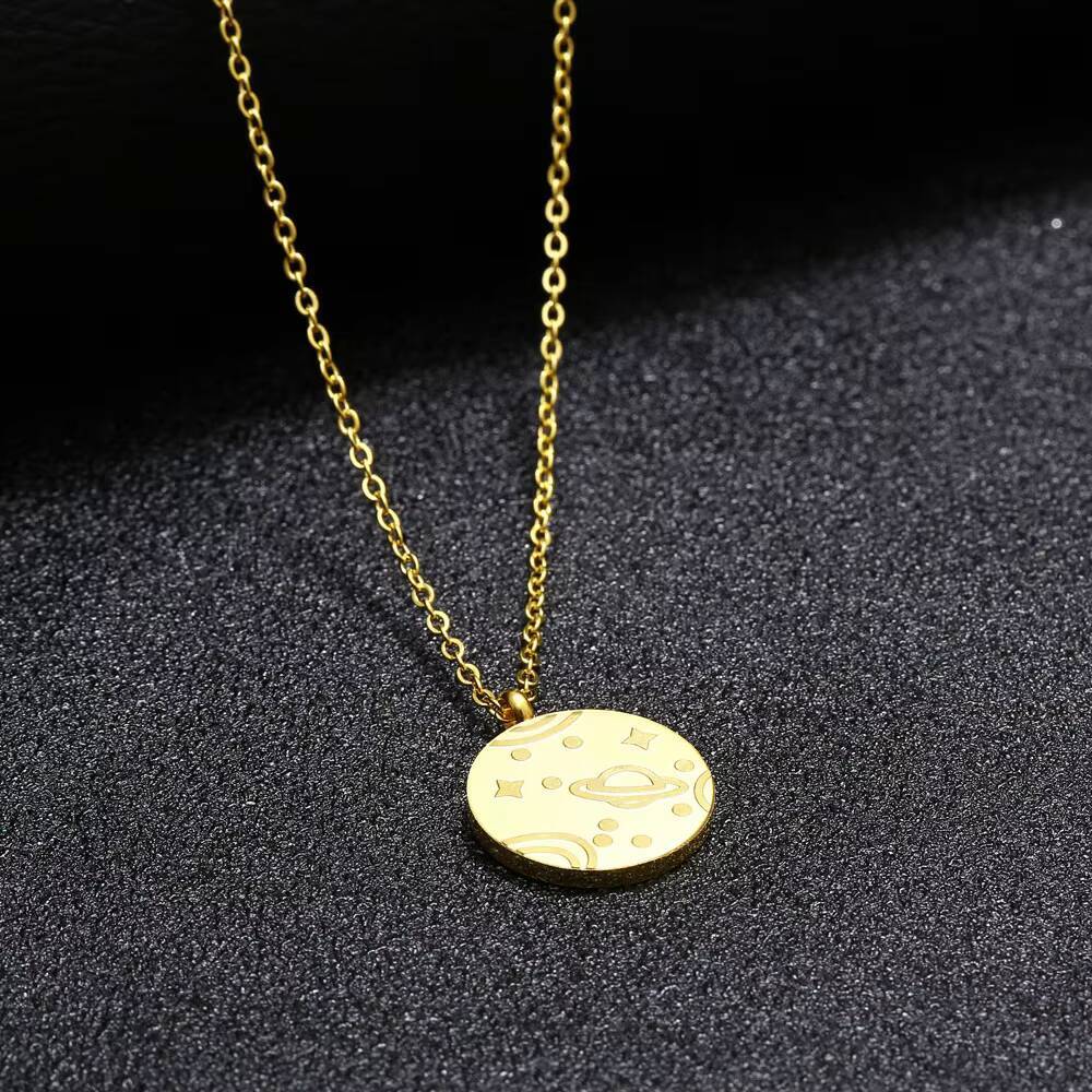 Regalo di gioielli con collana - Coin Necklace Delicate recensione e prezzo