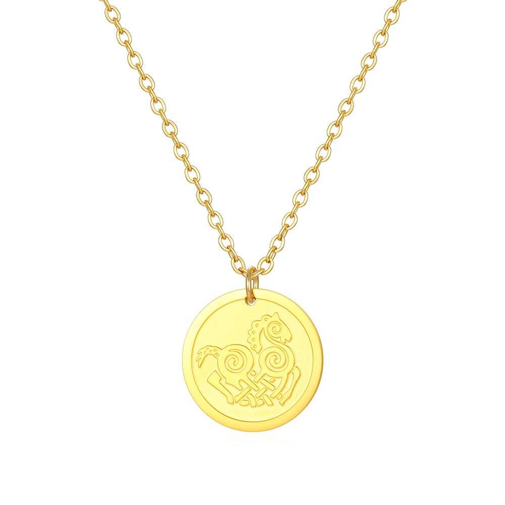 Regalo di gioielli con collana - Coin Necklace Delicate recensione e prezzo
