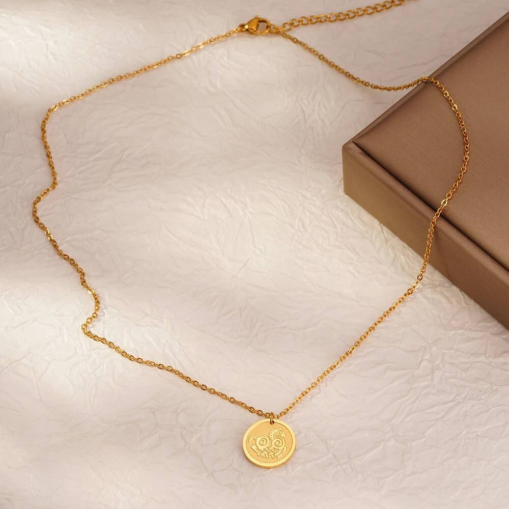 Regalo di gioielli con collana - Coin Necklace Delicate recensione e prezzo