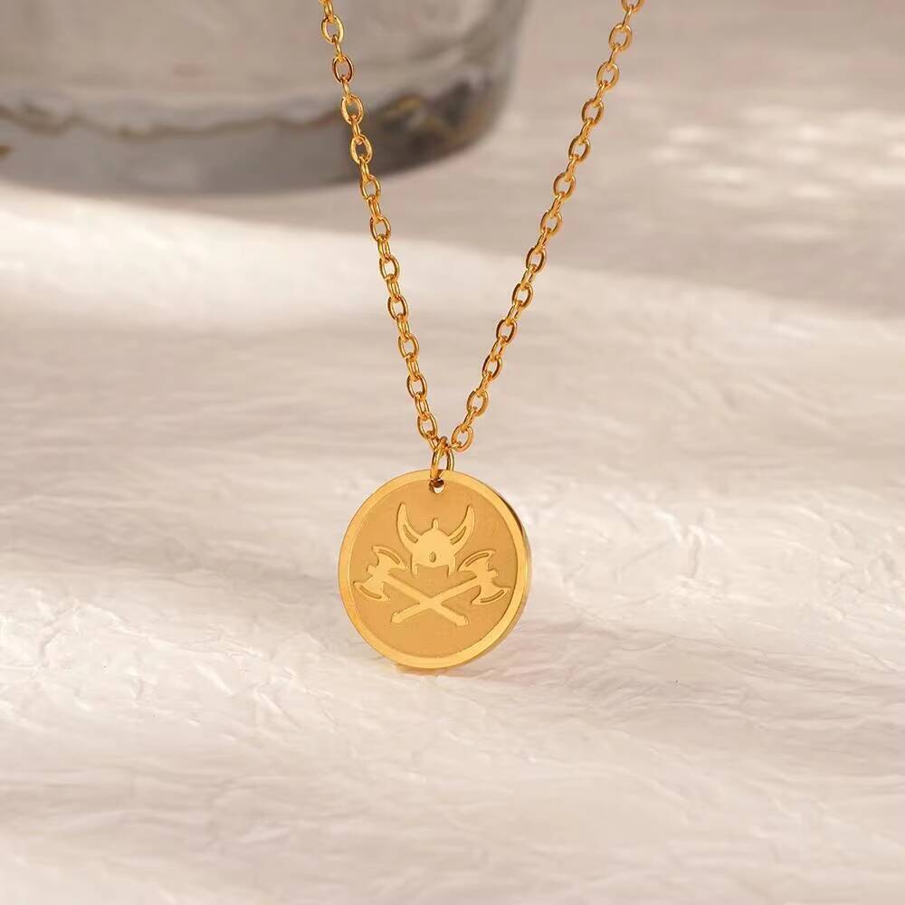 Collana con ciondolo ascia vic - Coin Necklace Delicate recensione e prezzo