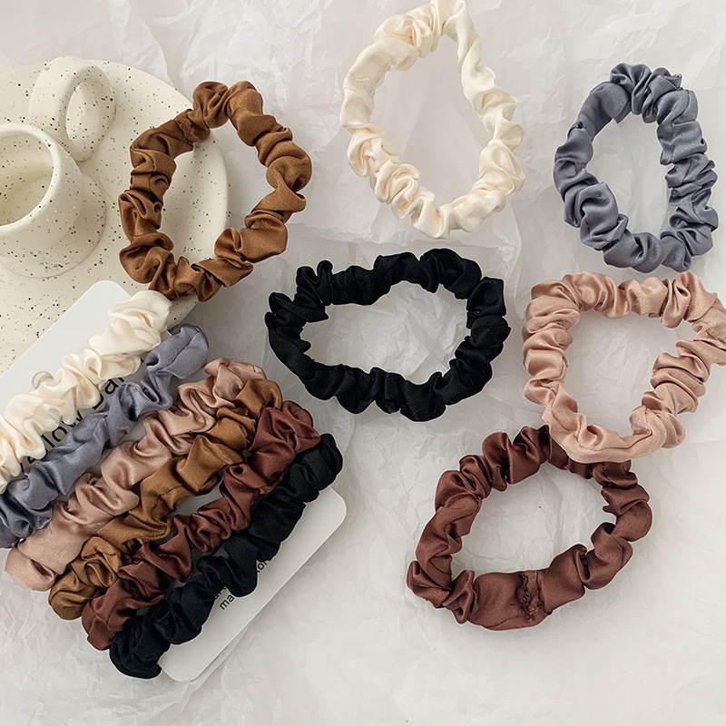 1 Set Nastri per capelli elast - Scrunchie Satin Set recensione e prezzo