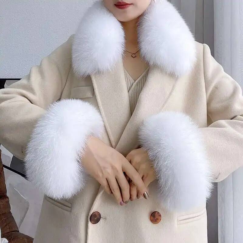 Set colletto e polsini in vera - Women'S Winter Accessories Set recensione e prezzo