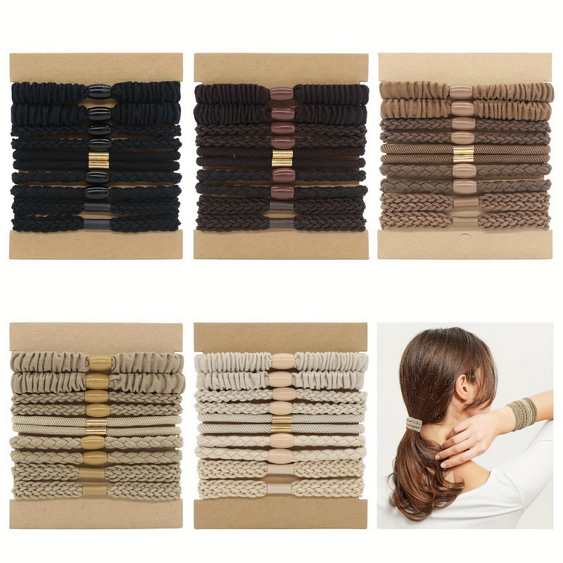 10 pz/set Donne Elastici Per C - Scrunchie Satin Set recensione e prezzo