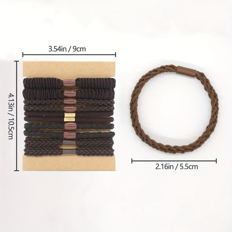 10 pz/set Donne Elastici Per C - Scrunchie Satin Set recensione e prezzo